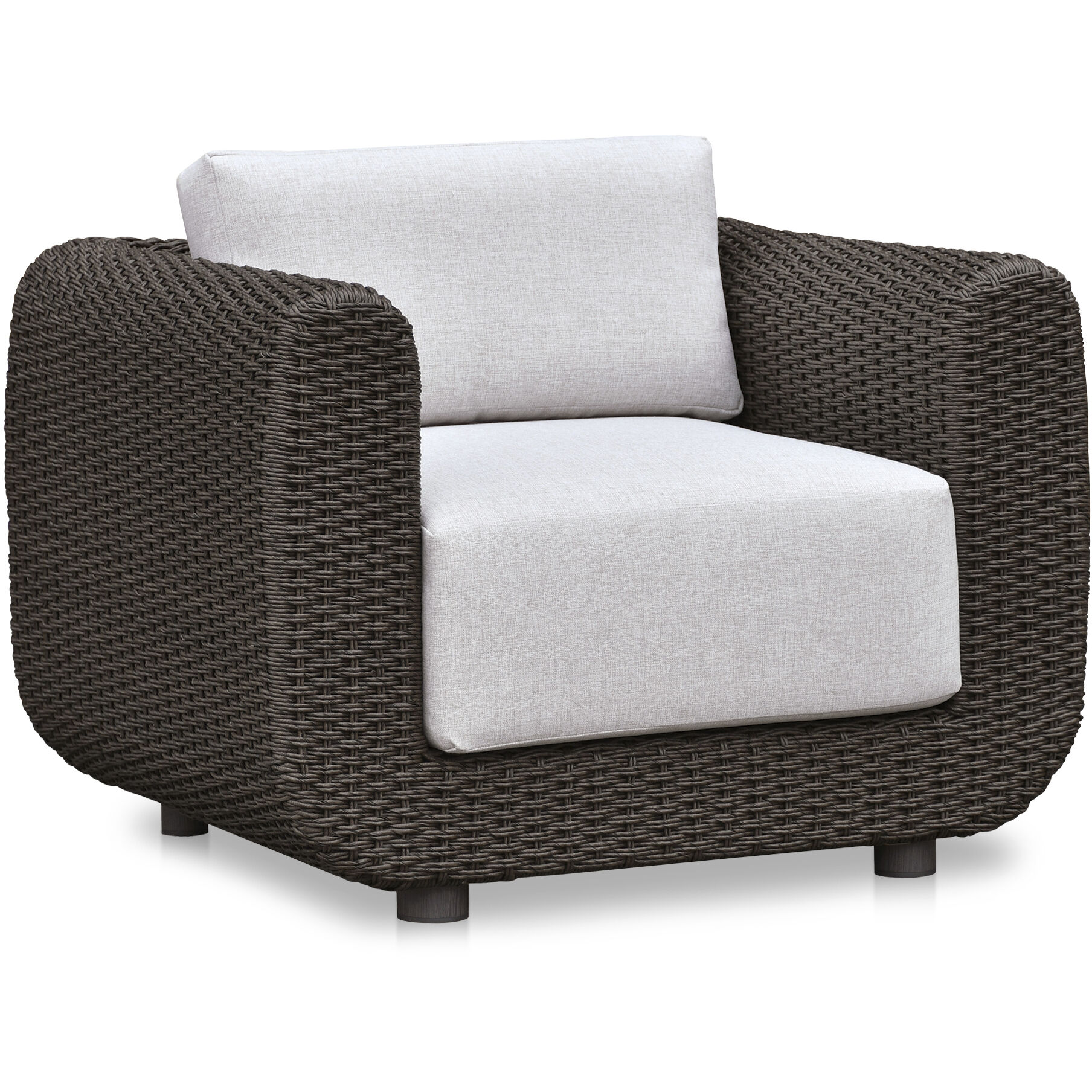 Soma Brown Outdoor Accent Chair